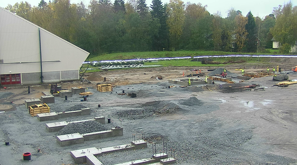 Rakennusmaalla Tapahtuu Katso Kuvat Ja Video Project Liv Arena